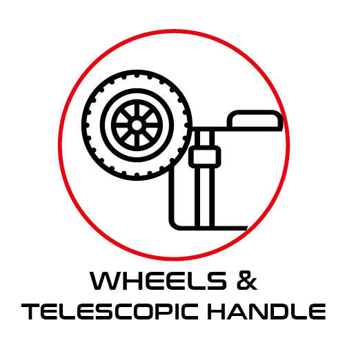 Wheels & Telescopic Handle